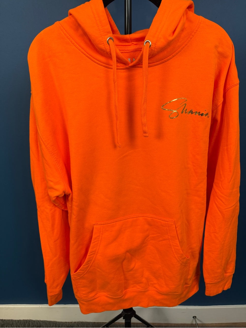 Shania Twain Queen of Me Concert Orange Pullover Hoodie - unisex